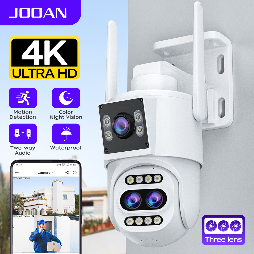 Home Cinema Screen - JOOAN 4K Three Lens WiFi IP