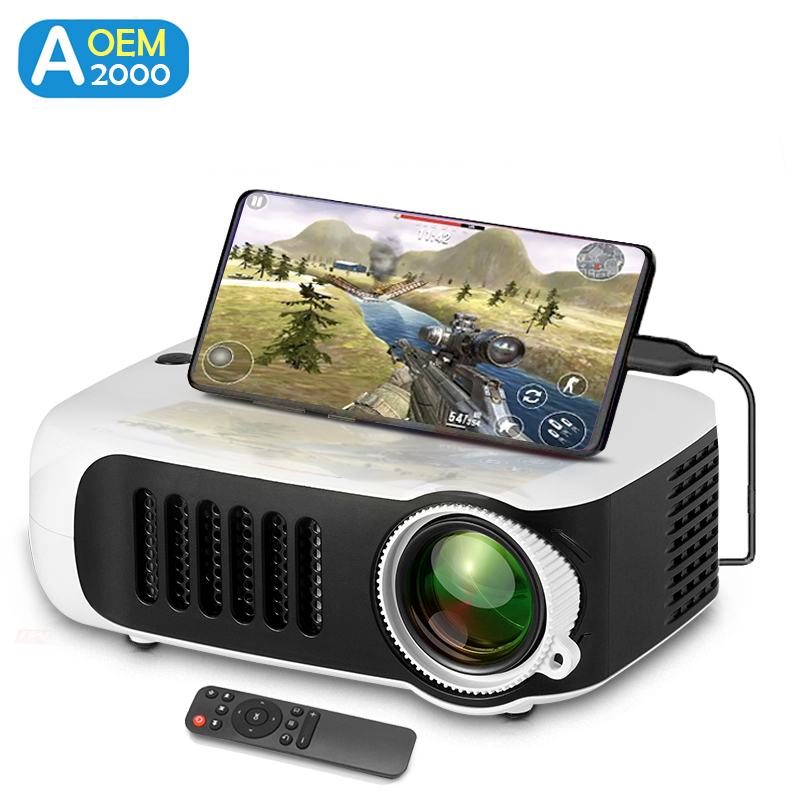 Home Cinema Hdmi - A2000 Mini Projector Portable Home Cinema