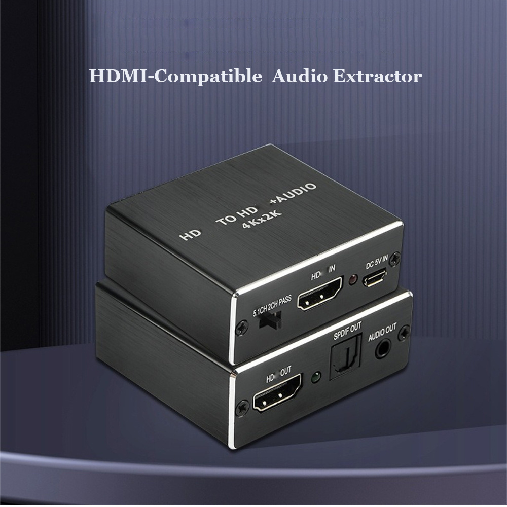 Home Cinema Hdmi - HDMI-Compatible Audio Extractor 3.5mm 4k X