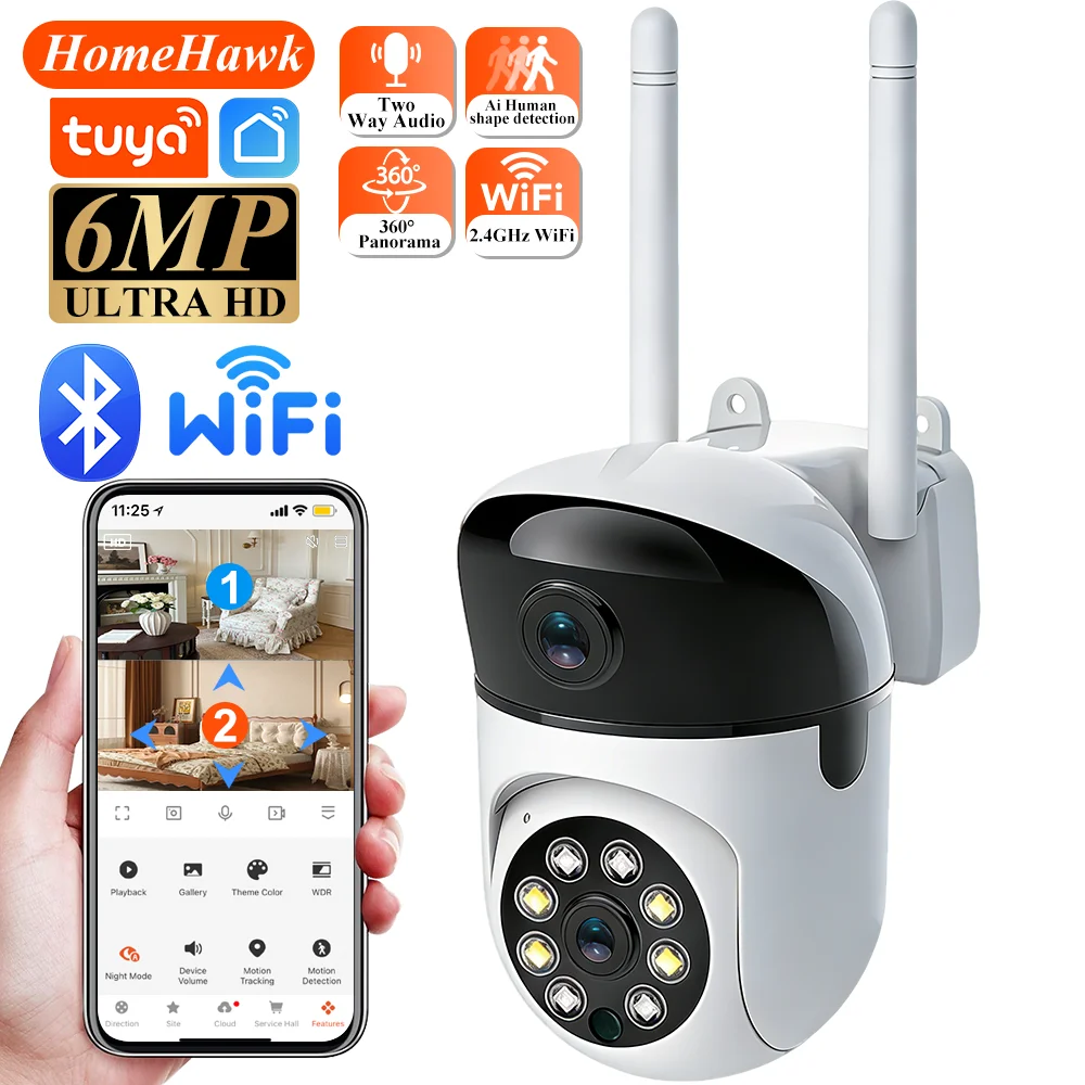 Home Cinema Screen - Indoor Camera Wifi Tuya Smart Life