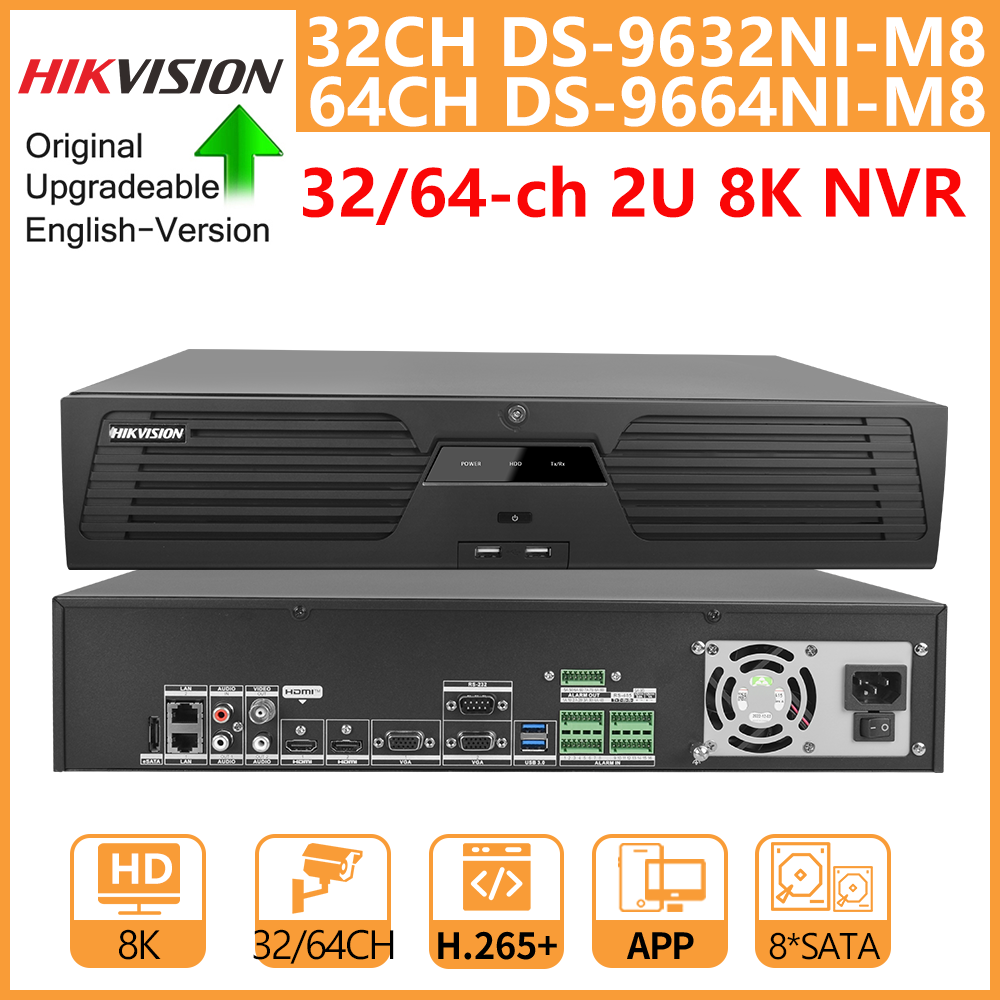 Home Cinema Hdmi - Hikvision 8K NVR 2U 8-SATA 2-HDMI