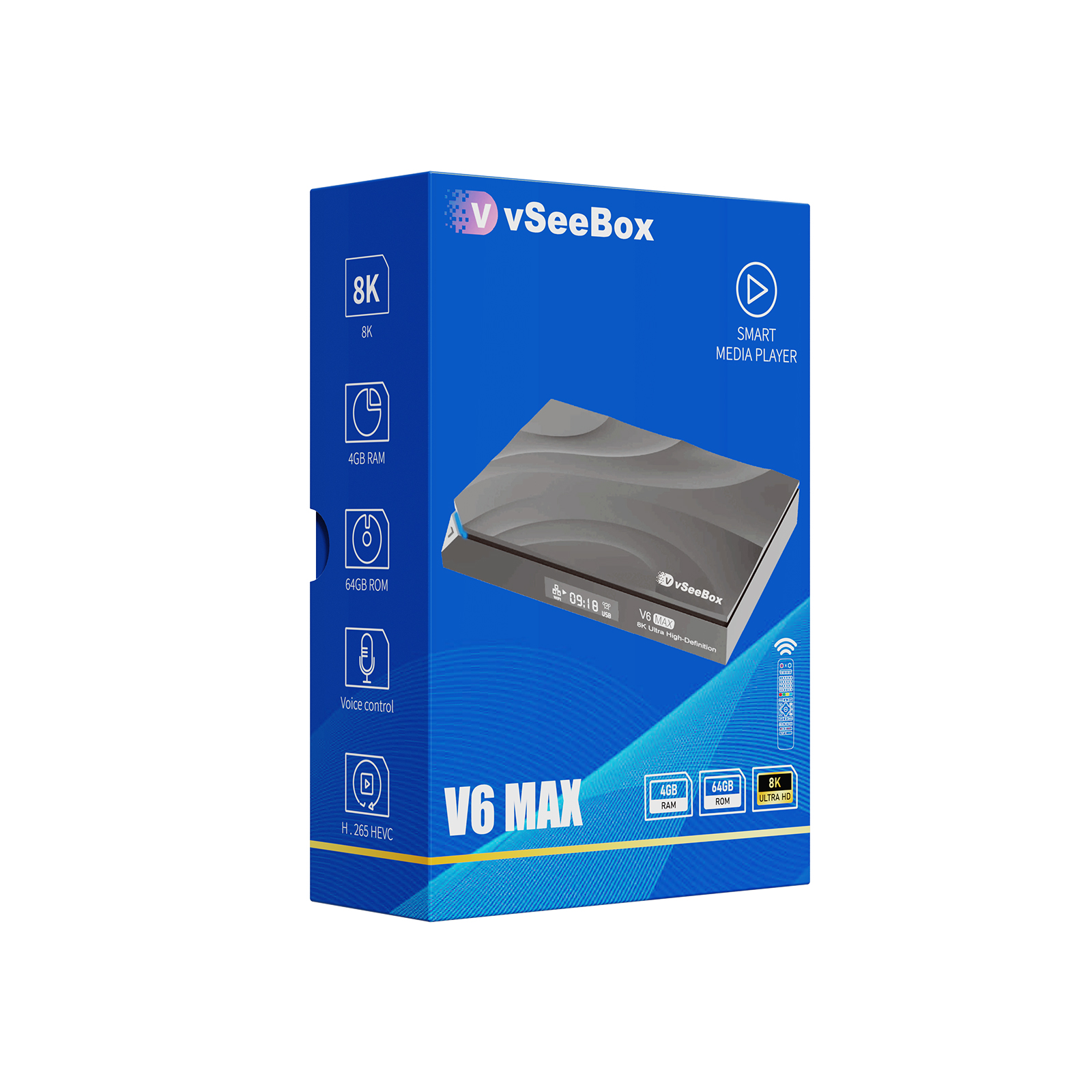 vSeeBox V6 Max 64GB 8K HD Offi – Home Cinema Youtube Bewertung und Preis