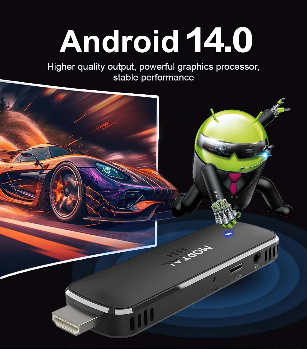 Q8 Smart Android14 TV Stick 8K – Home Cinema Youtube Bewertung und Preis