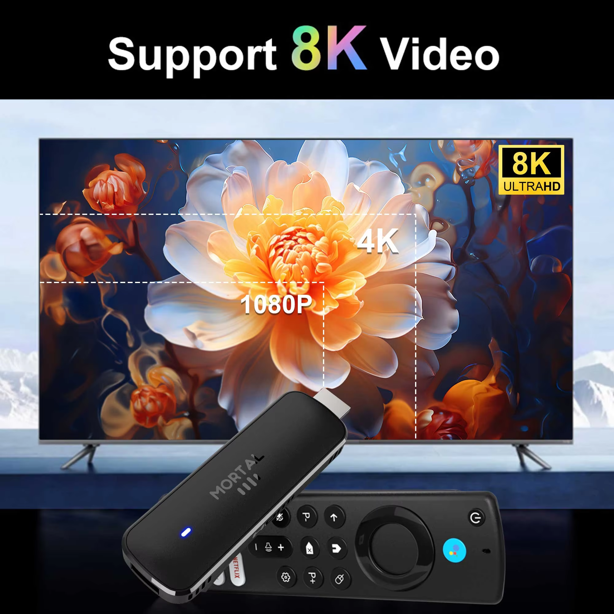 Q8 Smart Android14 TV Stick 8K – Home Cinema Youtube Bewertung und Preis