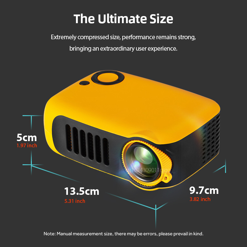 A2000 Mini Projector Portable  – Home Cinema Hdmi Bewertung und Preis