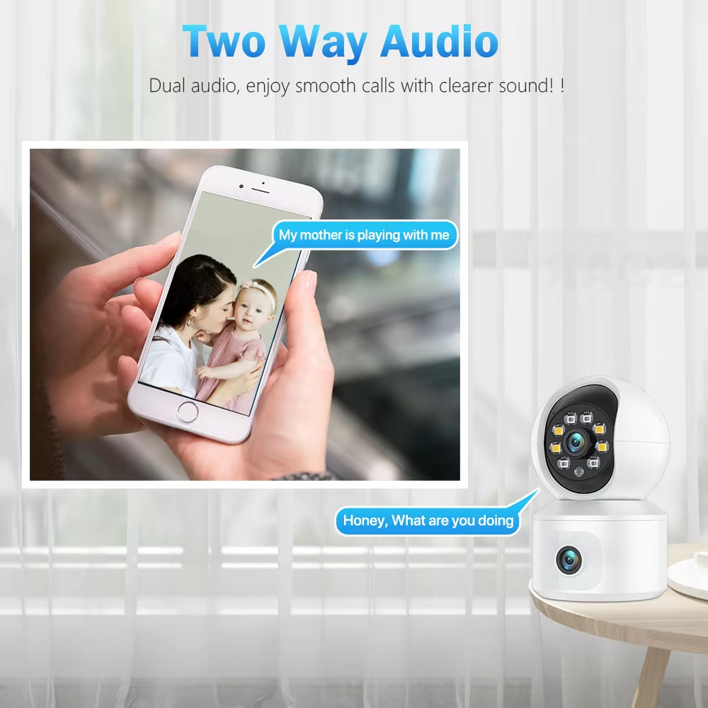 6MP iCsee WiFi IP Camera Dual  – Home Cinema Screen Bewertung und Preis