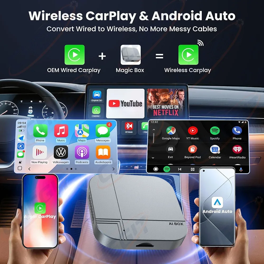 Android14 Smart AI Box 4G+64G/ – Home Cinema Youtube Bewertung und Preis