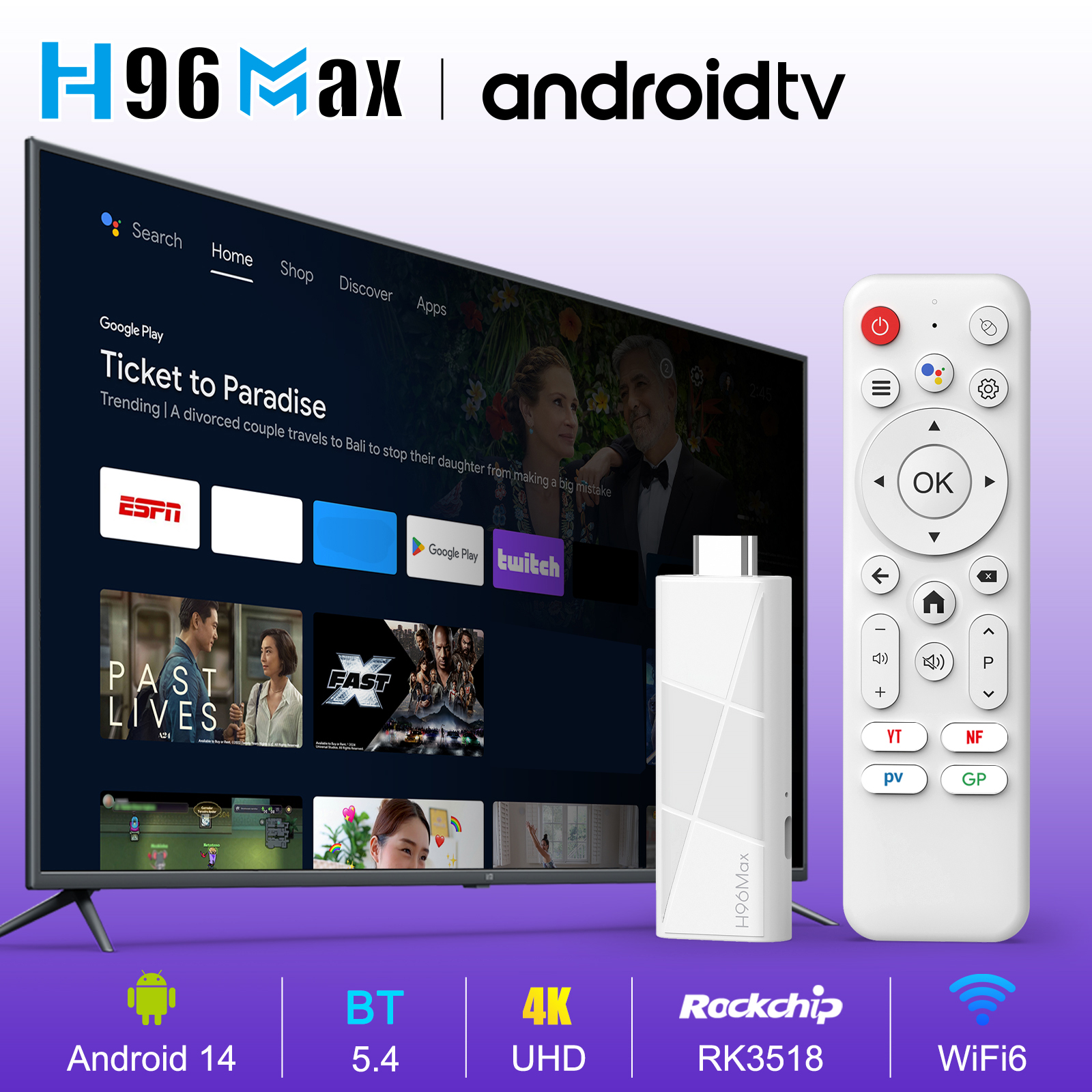 H96 MAX RK3518 Android14 Smart – Home Cinema Youtube Bewertung und Preis