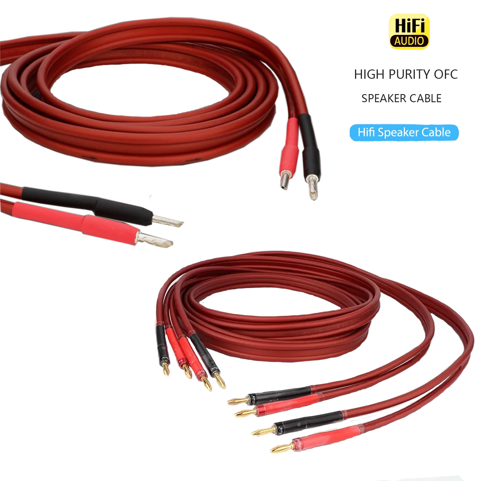 1 Pair Speaker Cable High-End  – Home Cinema High End Bewertung und Preis