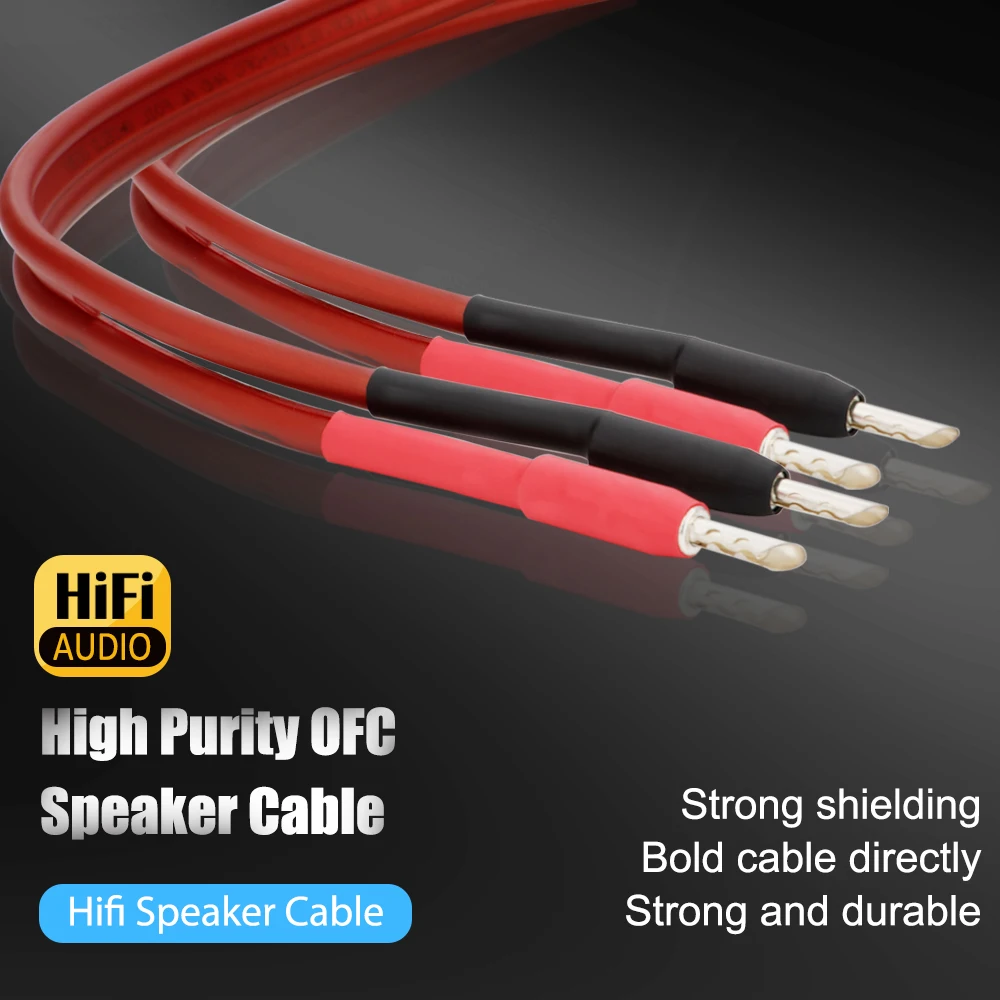 1 Pair Speaker Cable High-End  – Home Cinema High End Bewertung und Preis