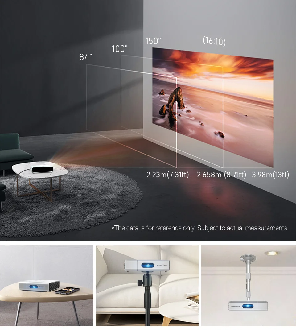 High Quality Pico Byintek U50  – Home Cinema Laser Projector Bewertung und Preis