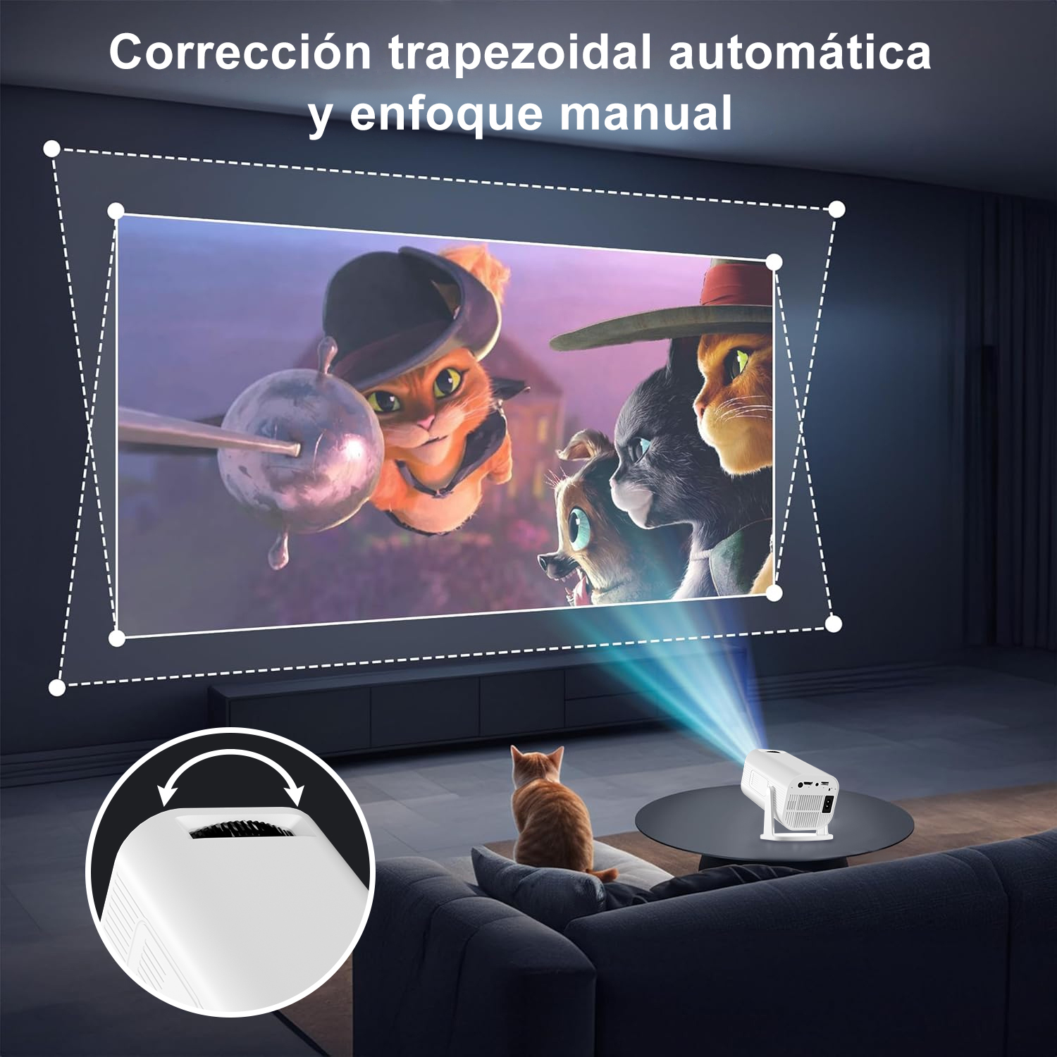 Salange Android 14 P330W Proje – Home Cinema Hdmi Bewertung und Preis