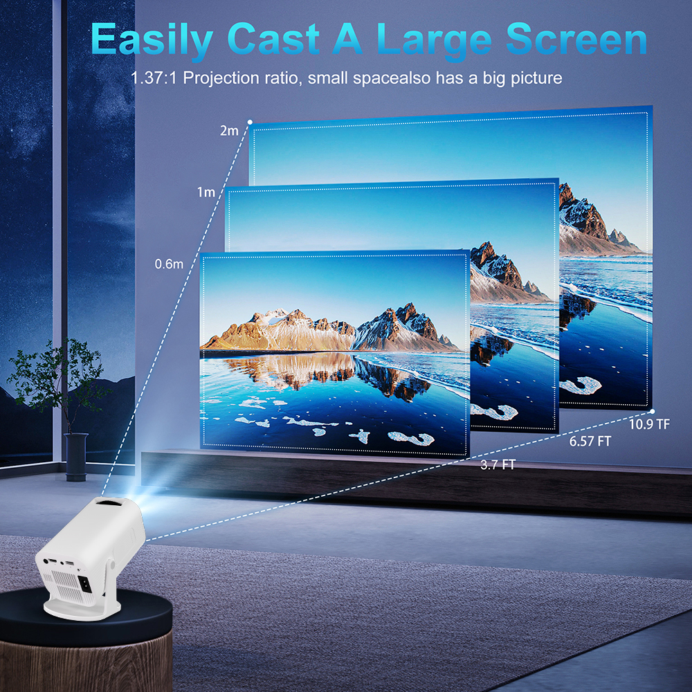Salange Android 14 P330W Proje – Home Cinema Hdmi Bewertung und Preis
