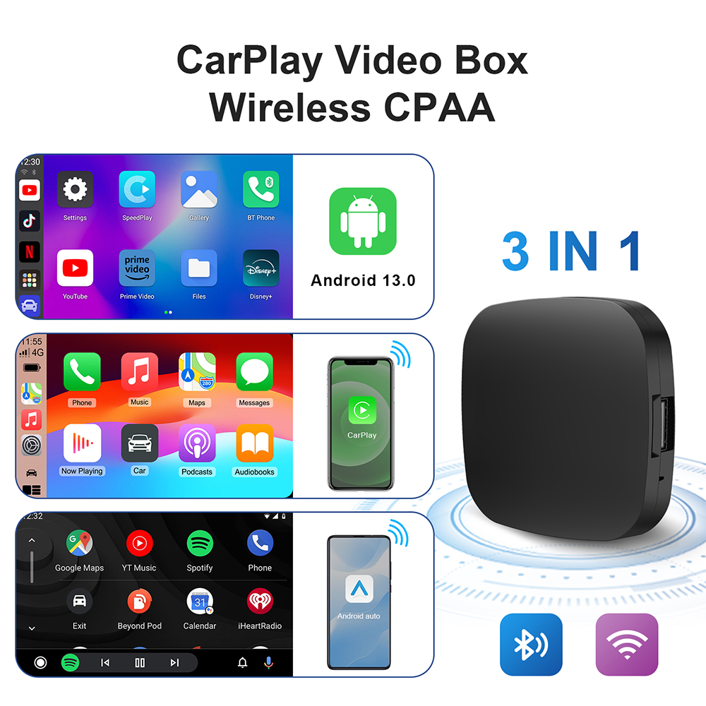 Carplay AI Box Android 13 Wire – Home Cinema Youtube Bewertung und Preis