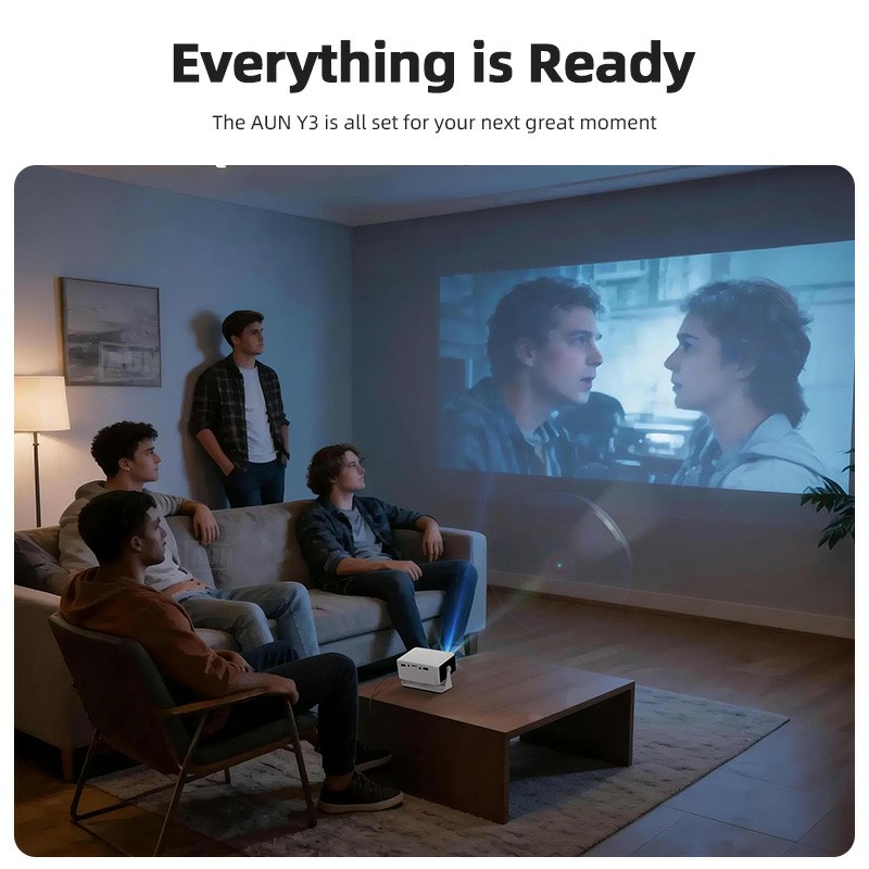 AUN Y3 MINI Projector Home The – Home Cinema Player Bewertung und Preis