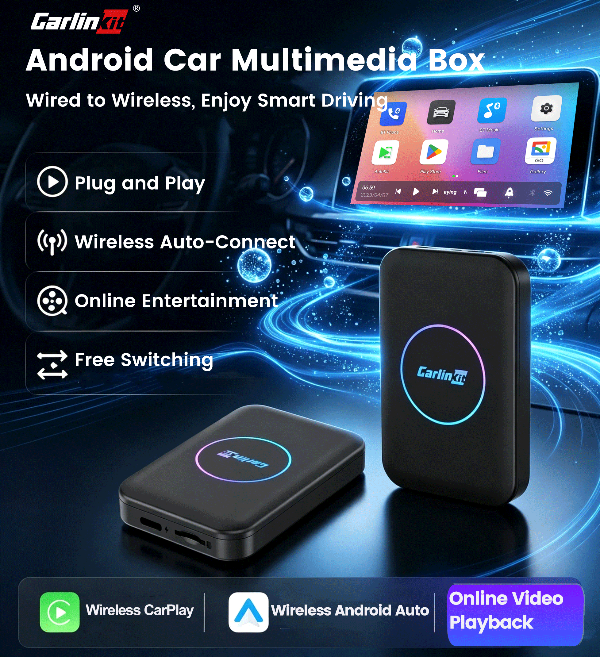 2026 CarlinKit Android TV Box  – Home Cinema Youtube Bewertung und Preis