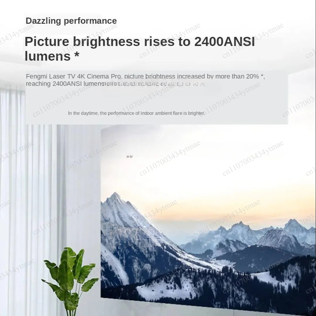 2400 ANSI Lumens 4K Laser Proj – Home Cinema Laser Projector Bewertung und Preis