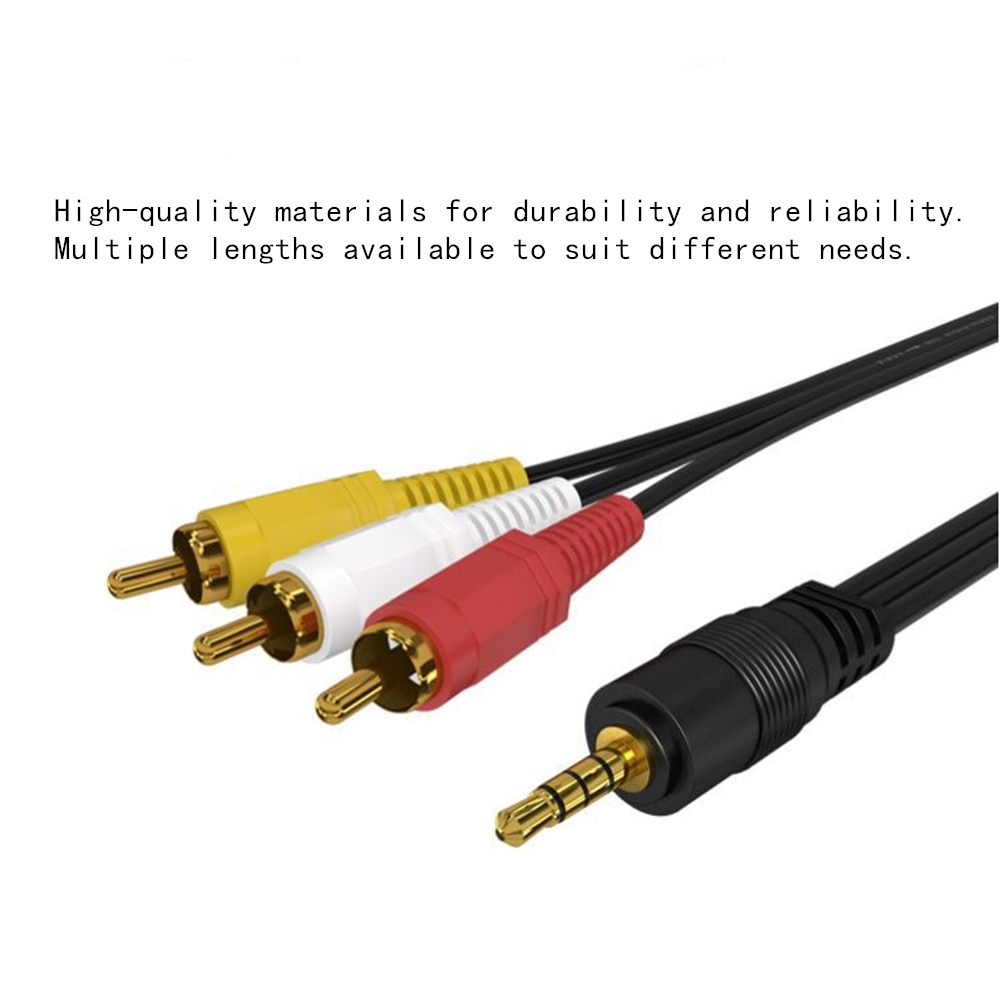 3.5mm to 3 RCA Audio Video Cab – Home Cinema Player Bewertung und Preis