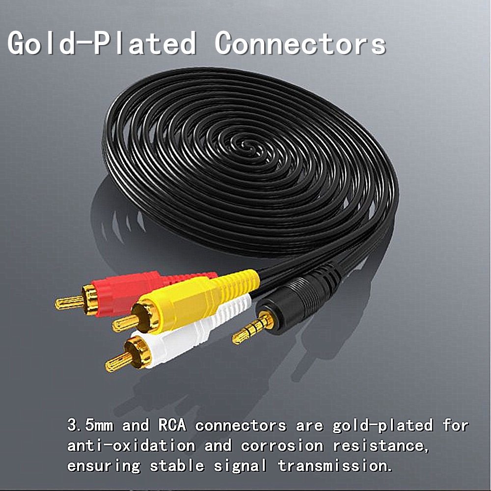 3.5mm to 3 RCA Audio Video Cab – Home Cinema Player Bewertung und Preis