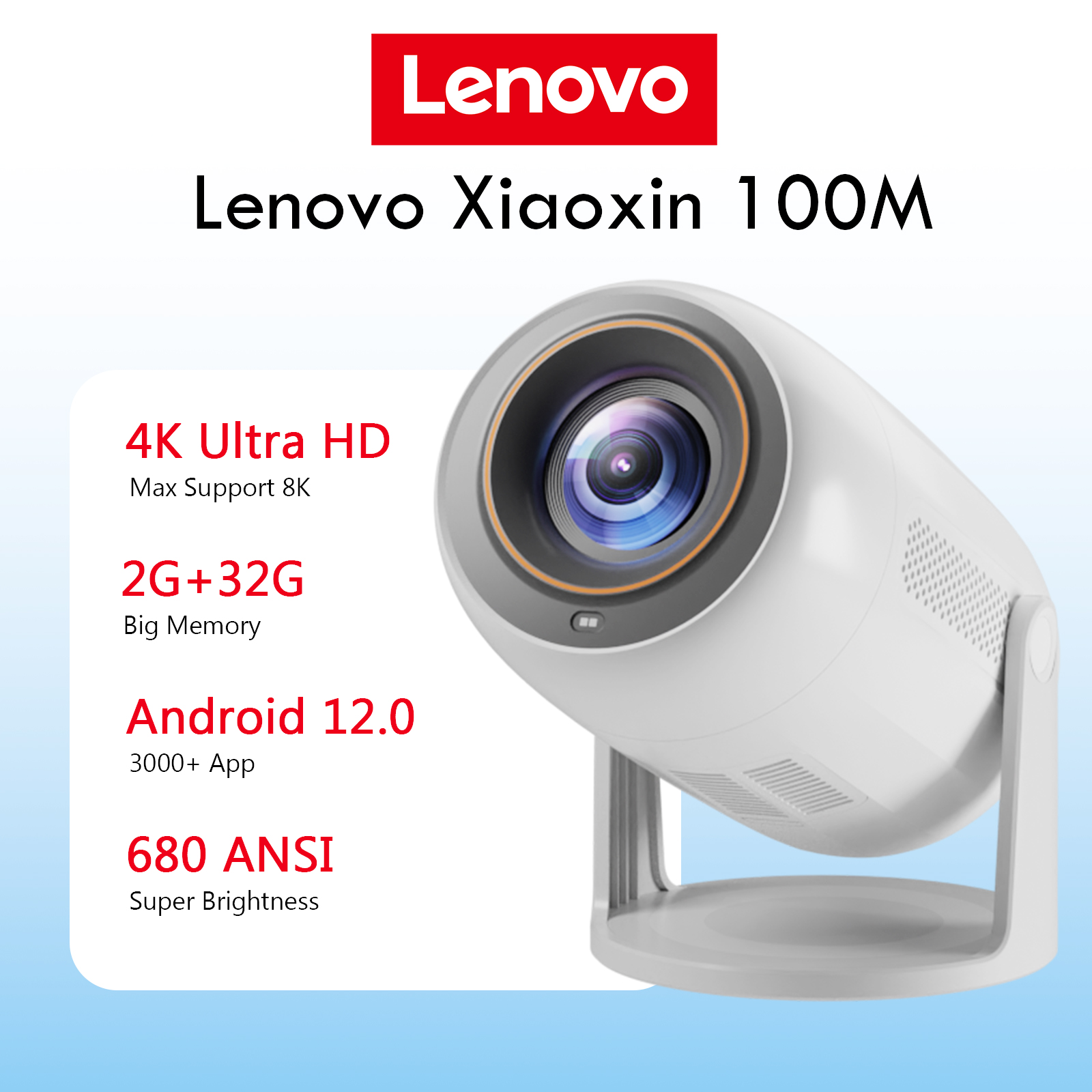 Lenovo Portable 4K Projector 1 – Home Cinema Hdmi Bewertung und Preis
