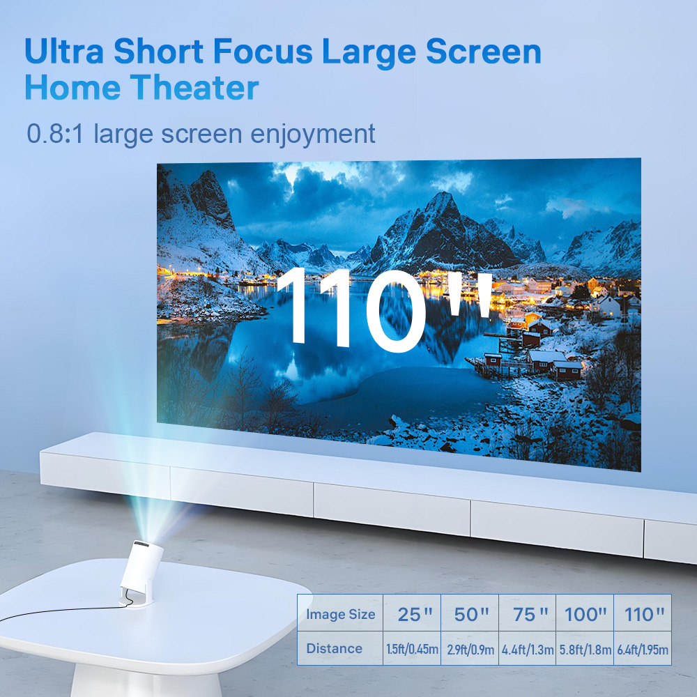 LynCast Projector X1BQ 4K Andr – Home Cinema Hdmi Bewertung und Preis