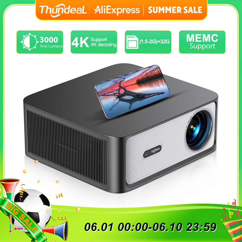 ThundeaL 3000Ansi 4K Full HD P – Home Cinema Hdmi Bewertung und Preis