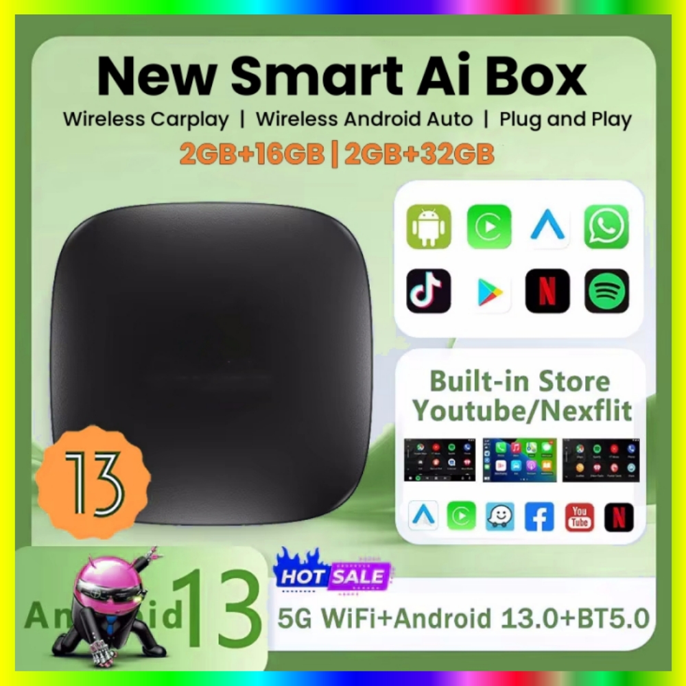 CarPlay Ai Box Android13 Tv Bo – Home Cinema Youtube Bewertung und Preis
