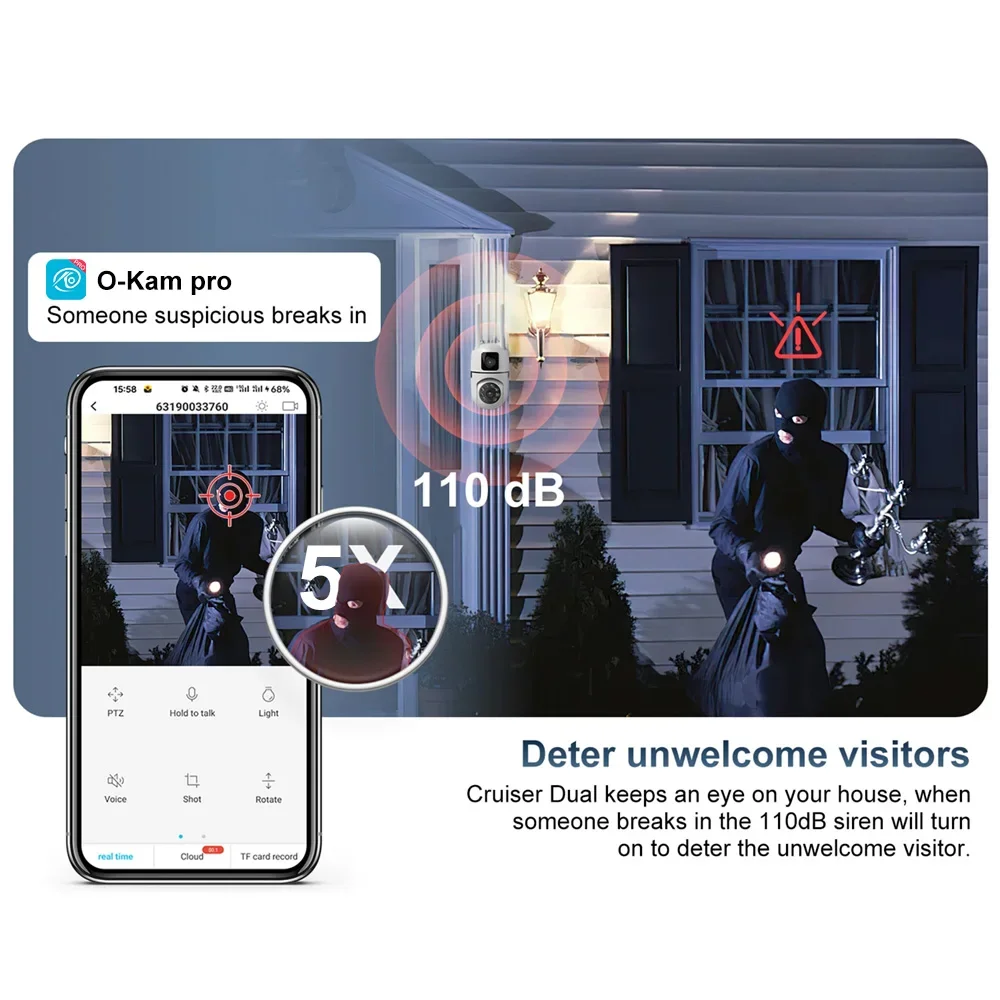 8MP HD Wifi Surveillance PTZ C – Home Cinema Screen Bewertung und Preis