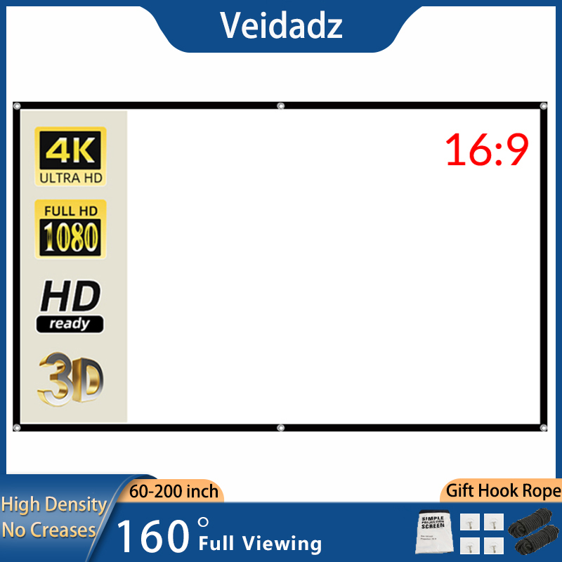 VEIDADZ 60-200 inch Portable F – Home Cinema Screen Bewertung und Preis
