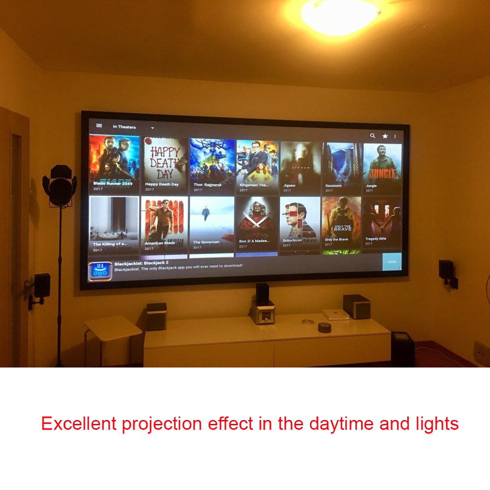 Salange Projector Screen,60 10 – Home Cinema Screen Bewertung und Preis