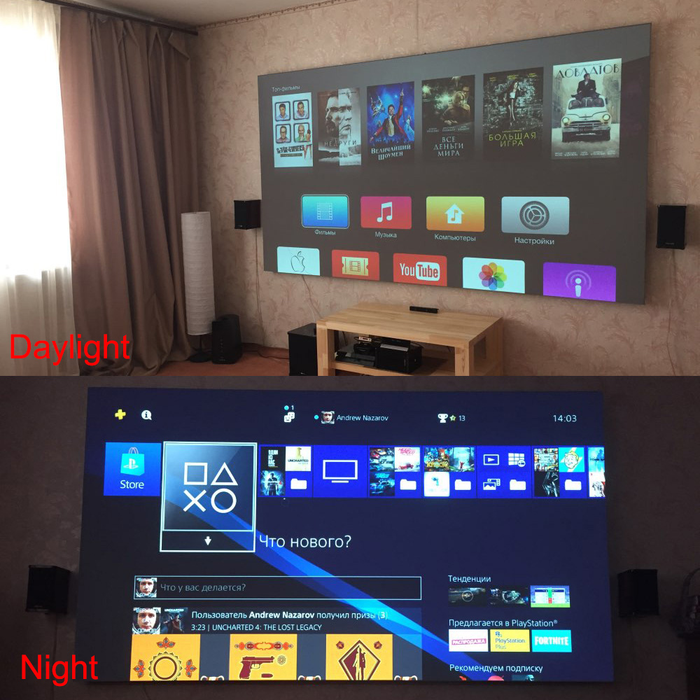 Salange Projector Screen,60 10 – Home Cinema Screen Bewertung und Preis