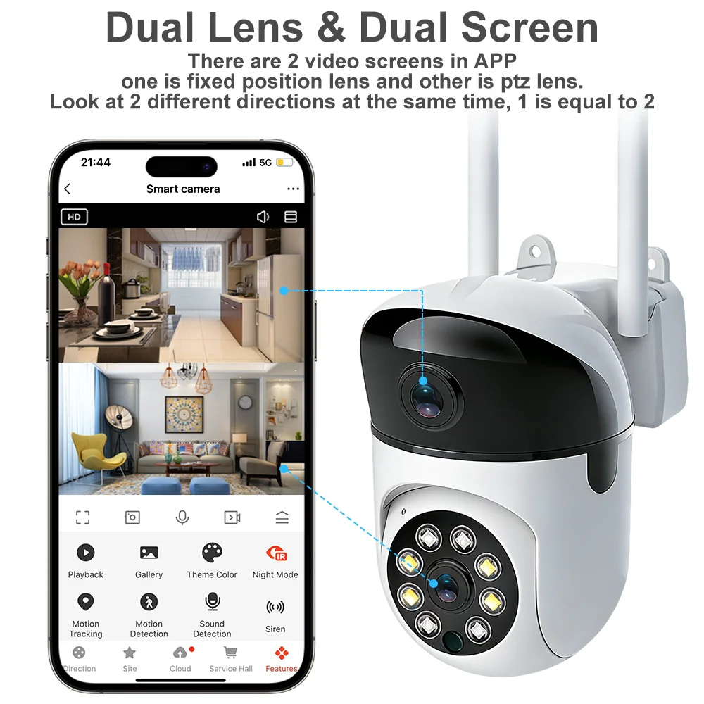 Indoor Camera Wifi Tuya Smart  – Home Cinema Screen Bewertung und Preis